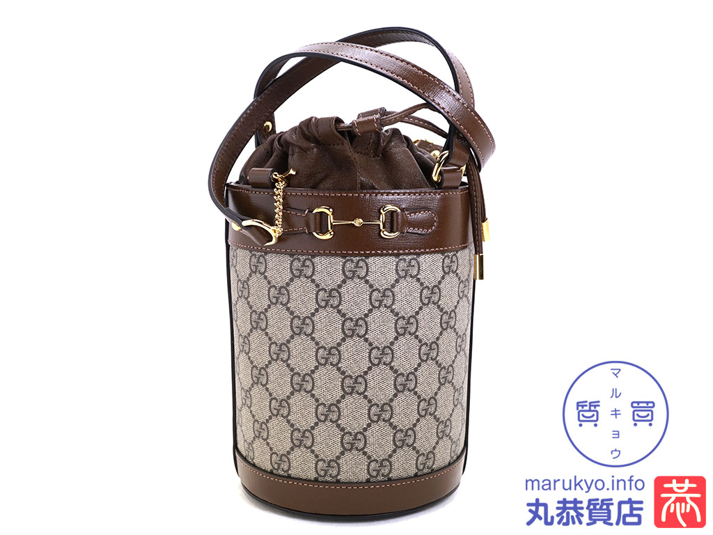 買取｜グッチ GUCCI ホースビット1955 スモールバケットバッグ 637115 